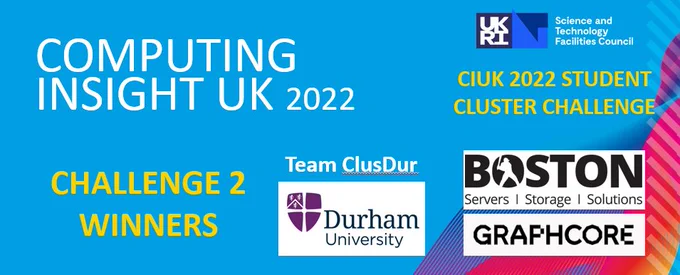 CIUK 2022 Cluster Challenge 2 Boston and Graphcore