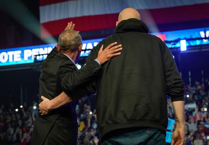 Me standing with President Obama at the rally in Philly this past weekend.
