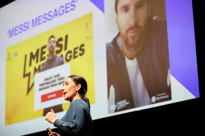 Nina Schick (Director, Tamang Ventures) at the CIPR Annual Conference