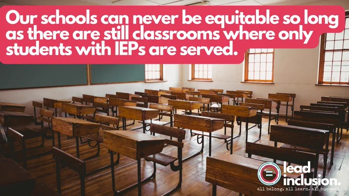 Empty classroom. 