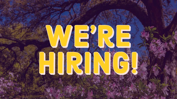 We're Hiring!