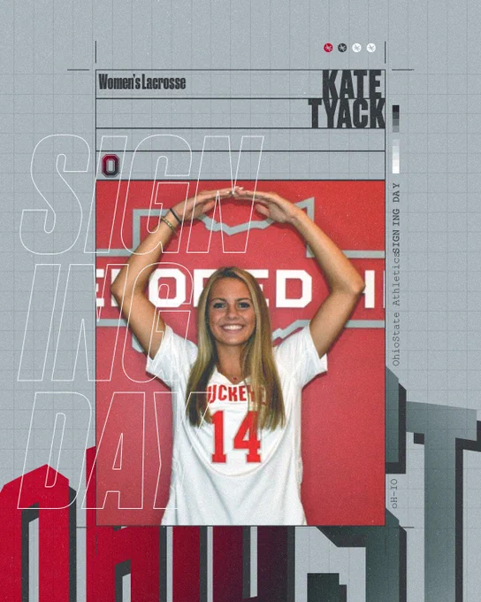 Ohio State Signing Day - Women's Lacrosse signee Kate Tyack