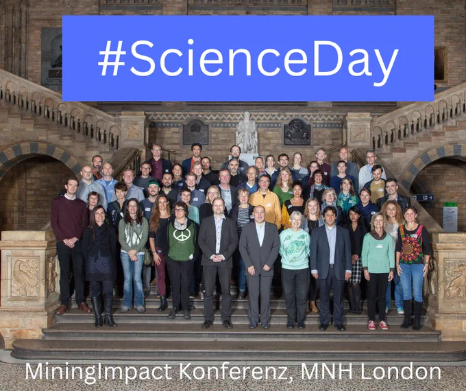 Group photo of a MiningImpact Conference in London
