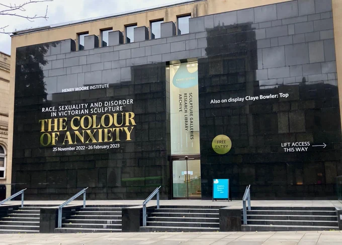 Photo of the outside of Henry Moore Institute on The Headrow next door to Leeds Art Gallery