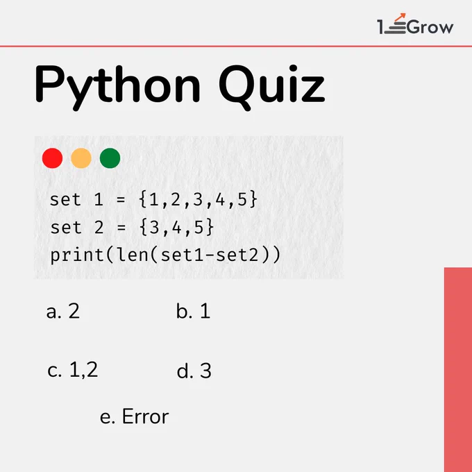 This is the quiz post of python code - 1stepGrow