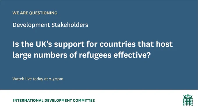 Is the UK's support for countries that host large numbers of refugees effective?