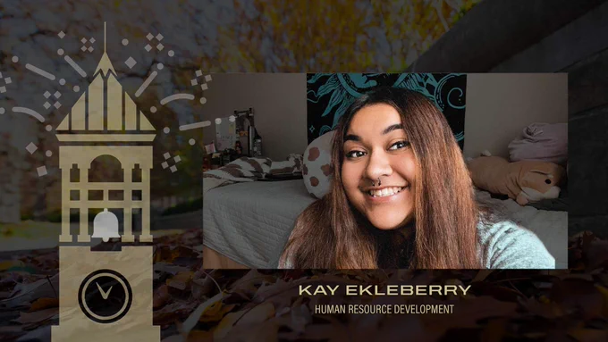First-generation college student Kay Ekleberry, human resource development