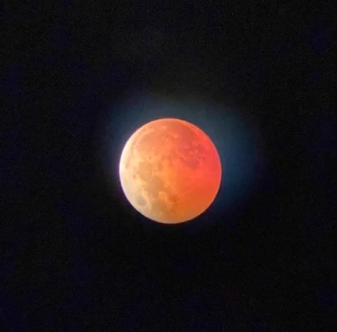 Lunar eclipse from November 2022 - taken by Sam Williams (used by permission)