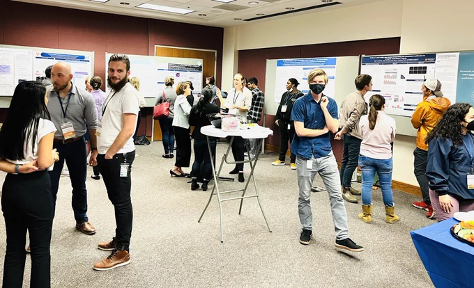 Research poster session