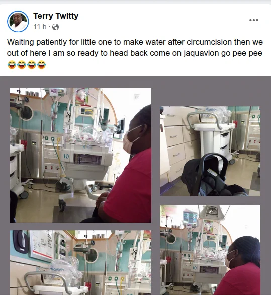 We see these kinds of posts all the time. She only got two replies from friends (the usual vacuous encouragement, love, with no regard to the child being tortured and sexually mutilated), before intactivists attempted to educate, albeit too late for this one, readers on the horror of infant circumcision.

Meanwhile, also published 11 November 2022:
https://www.thesun.co.uk/dear-deidre/20396889/furious-parents-had-me-circumcised-as-a-child/