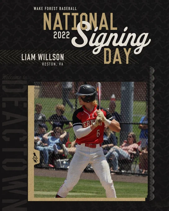 Liam Willson signing day
