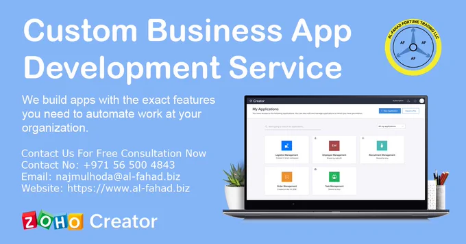 Zoho Creator Consulting Service