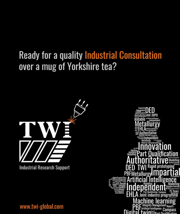 With a 75  year history, TWI is a world leading research and technology organisation, based in the UK, and offers steadfast industrial support in joining technologies and materials integrity. 

TWI has also been at the forefront of laser based additive manufacturing, coatings and repair for over 15 years. Within this timeframe, the team has gained extensive knowledge and experience covering fundamental application and technology development through to production, commercial exploitation and industrial training.

Our team of specialists will be presenting the latest developments on AM with a focus on DED-LB, PBF-LB, laser coatings, Extreme High-Speed Laser Application (EHLA), laser repair technologies and certification/qualification of AM.

It is a unique opportunity to engage with our specialists and learn more about our track record in solving industrial challenges.