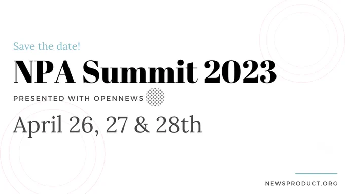 NPA Summit 2023 - April 26, 27 and 28th
