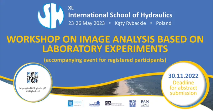 IMAGE ANALYSIS BASED ON LABORATORY EXPERIMENTS workshop during International School of Hydraulics.