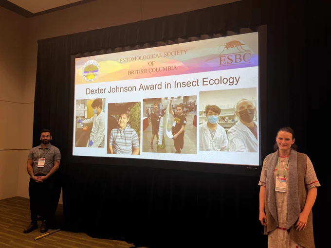 Award winners Asim Renyard and Debra Wertman
