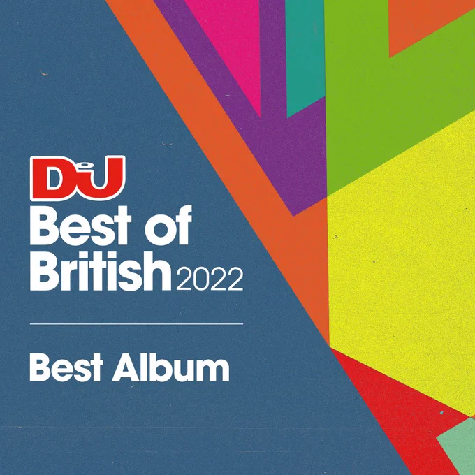 DJ Mag Best of British awards 2022 category flyer: best album