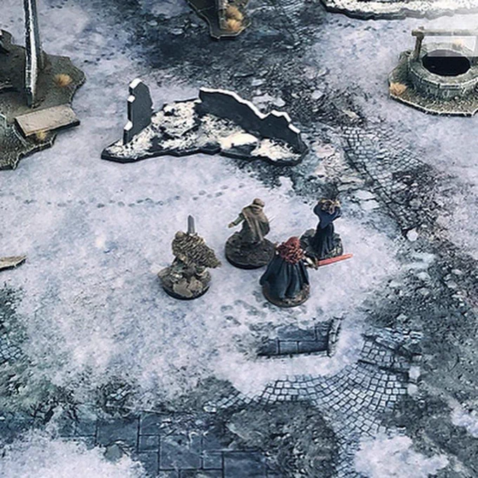Frostgrave neoprene game mat from www.pworkwargames.com