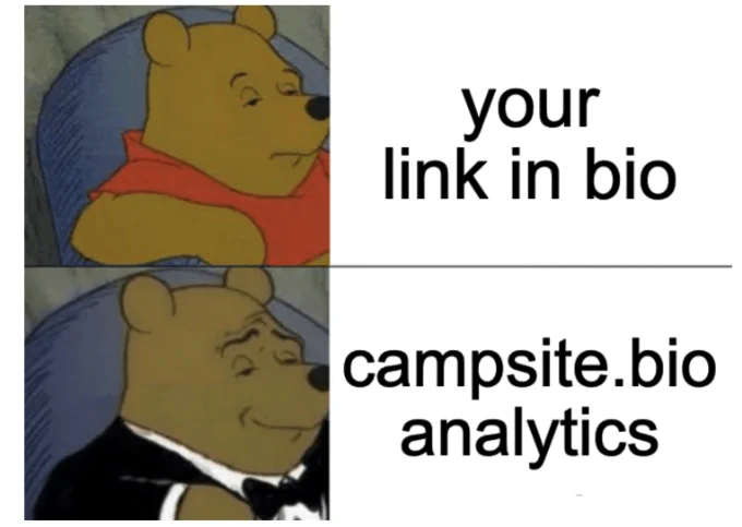 Your linkinbio and campsite.bio advanced analytics