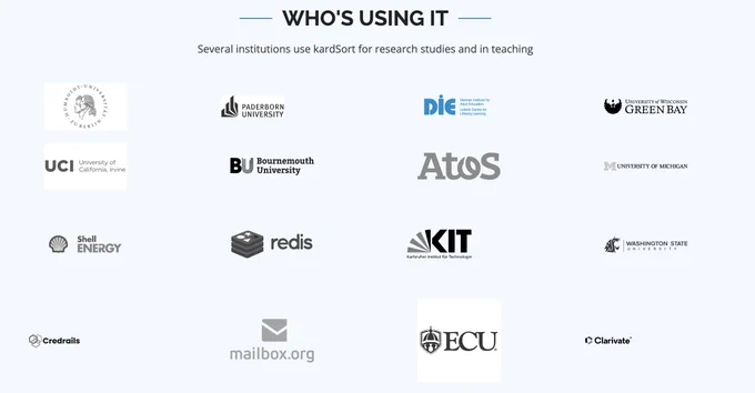 Perform Web-Based Cardsort Study for free. kardSort.com