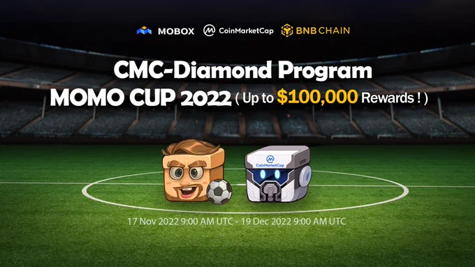 MOMO CUP 2022 WIN a Legendary CoinMarketCap MOMO NFT