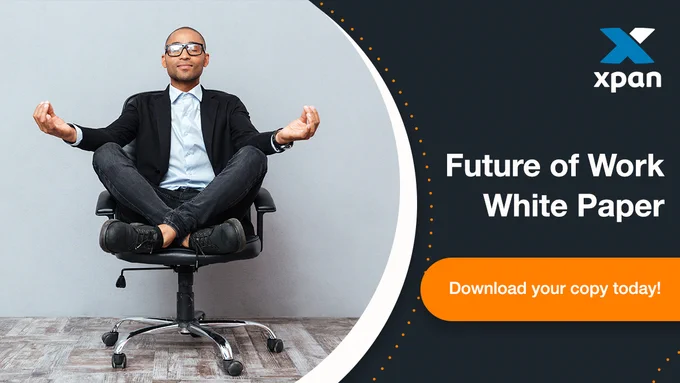Man in new work model - Download Future Of Work White Paper