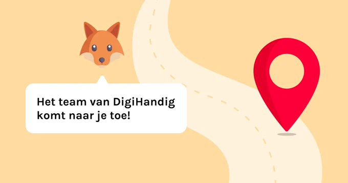 Het team van DigiHandig komt naar je toe!