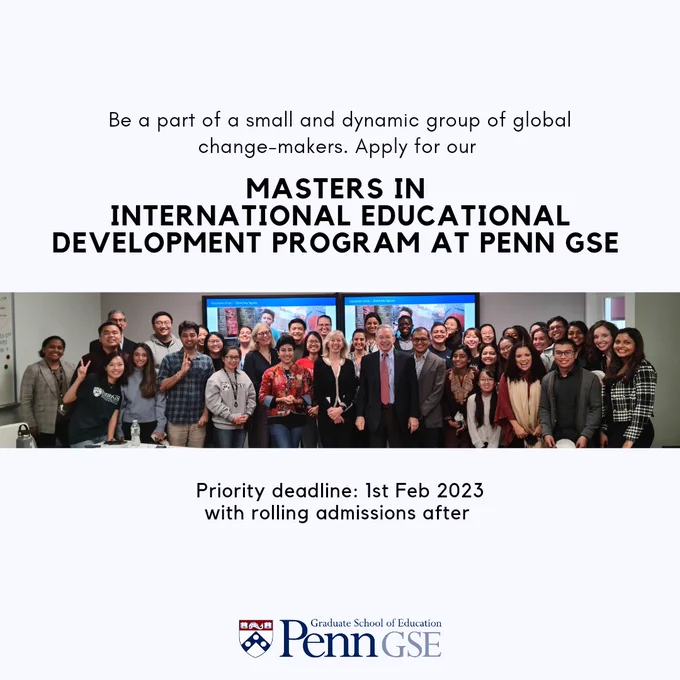 IEDP Call for Applications, 2023