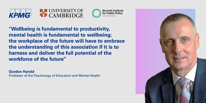 Reimagining the world of work: Mental wellbeing, productivity and the workplace.