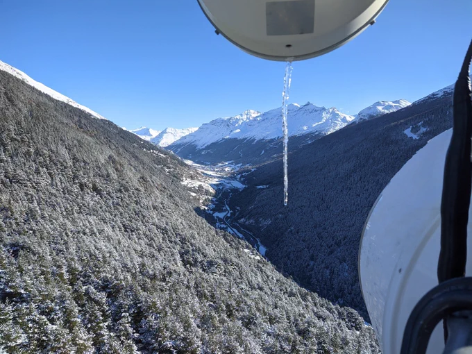 ValCenis depuis le chalet du coin à Termignon