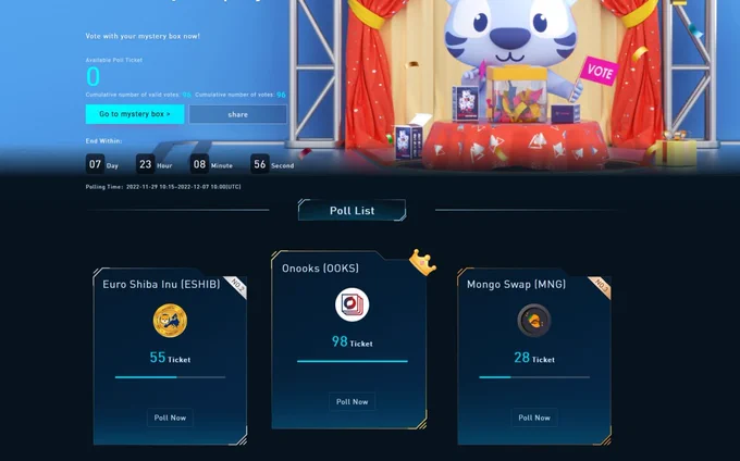 CoinTiger Listing Pool