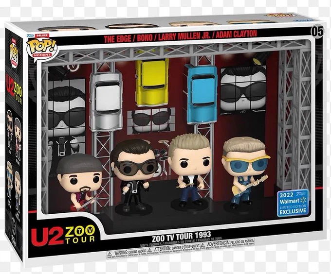 Zoo TV Tour 1993 Funko Pop! deluxe vinyl figures