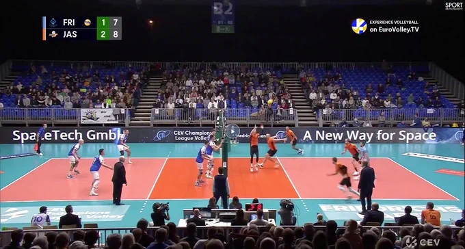 SpaceTech sponsors the VfB Friedrichshafen Volleyball division