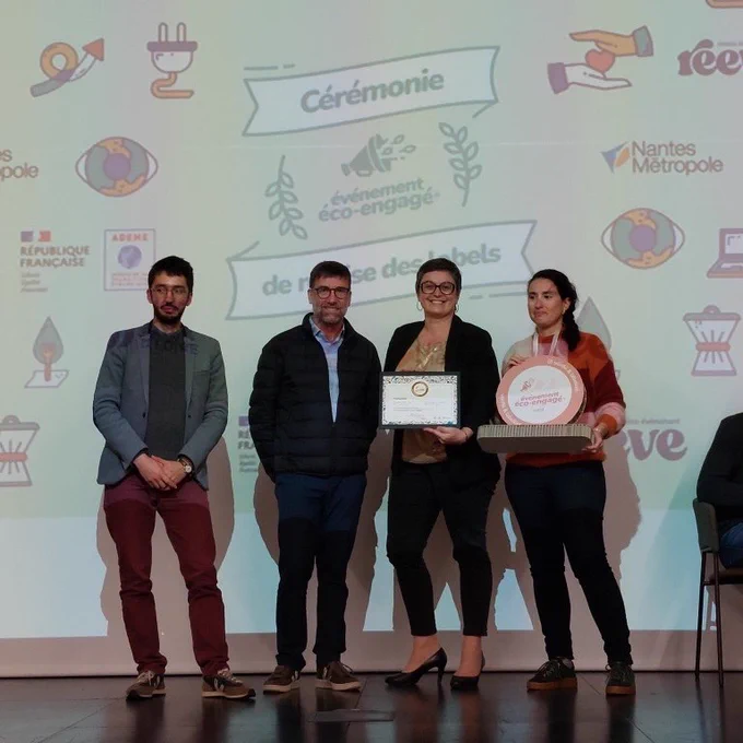 👏 #RIDE2022 obtient le #label « événement éco-engagé » par l’association @REEVE_PdlL !