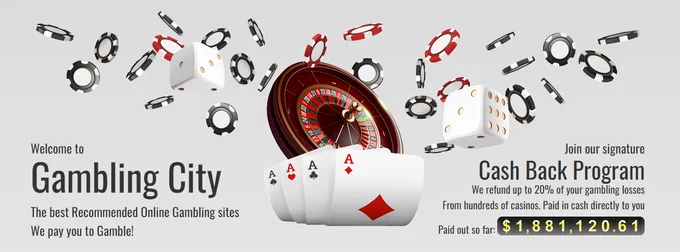 Gambling City Cash Back Program