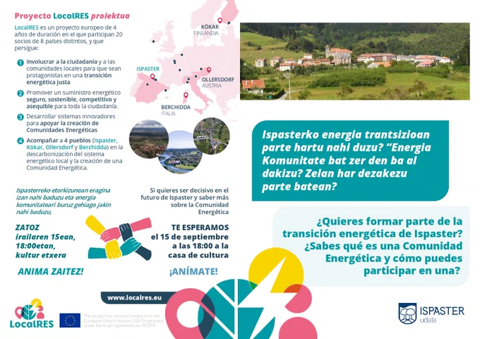  https://www.localres.eu/demonstration-sites/ispaster/ 