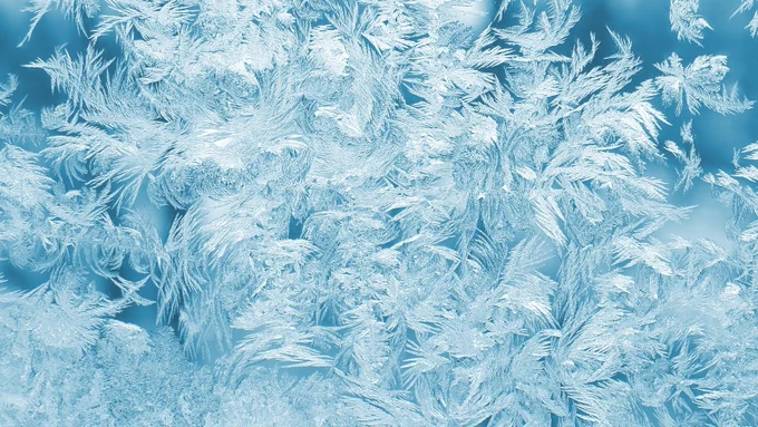 Frozen glass