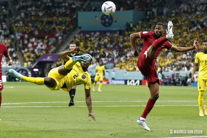 Felix Torres of Ecuador, Homam Elamin of Qatar