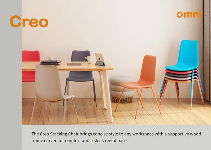stacking training chair