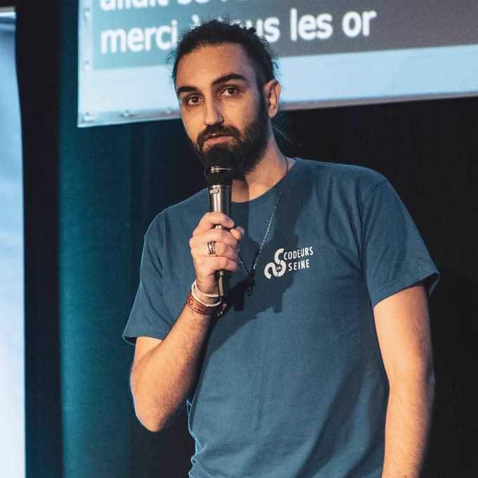 Myself, tired, but happy about Codeurs en Seine