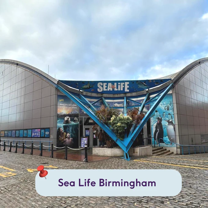 Image of the exterior of Sea Life Birmingham 