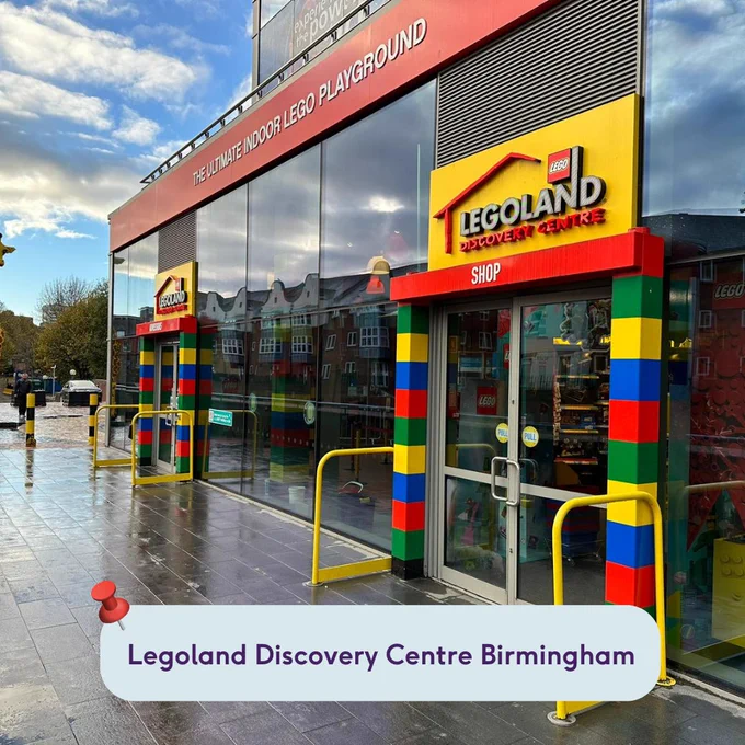Image of the exterior of Legoland Discovery Centre Birmingham