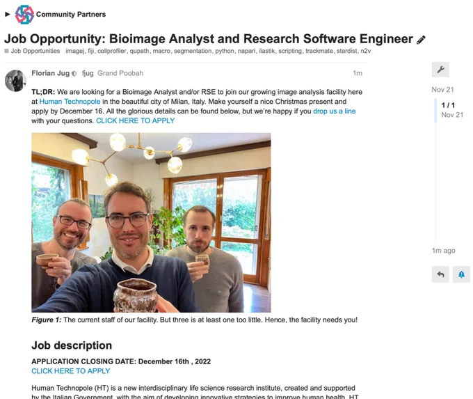 Image showing Damian, me (Florian) and Joran during one of our Facility Facilitation Days in my living room. Joran is typically not that grumpy, he simply didn't know this image will ever make it to the internet... ;)