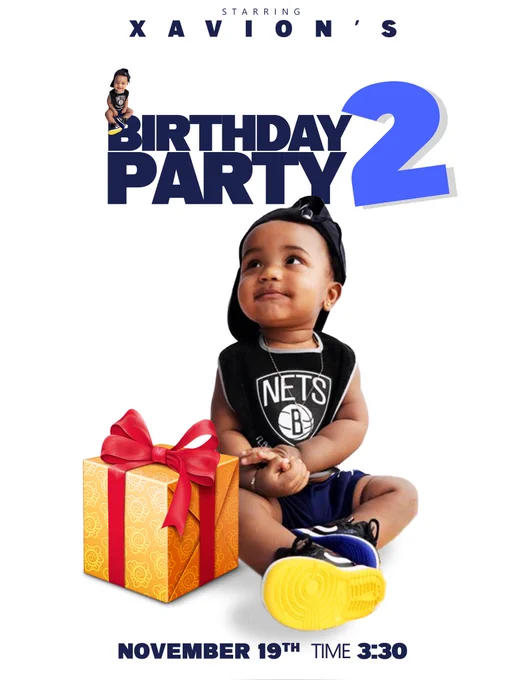 Birthday party flyer made by @Trixflyordie 