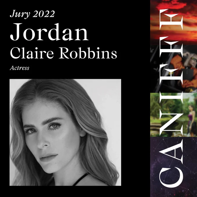 Meet the @CANIFFF Official Jury.  
Jordan can currently be seen starring in Netflix’s “Umbrella Academy” as ‘Grace/Mom’ opposite Ellen Page, Colm Feore and Tom Hopper, which was just renewed for a second season. Other TV credits include the CW’s “Supernatural”, FX’s “Man Seeking Woman” and SyFy’s “12 Monkeys”. She had a successful career in modeling before she set her sights on acting. In her free time, she enjoys singing and playing the piano. Jordan hails from Bermuda and currently resides in Toronto.