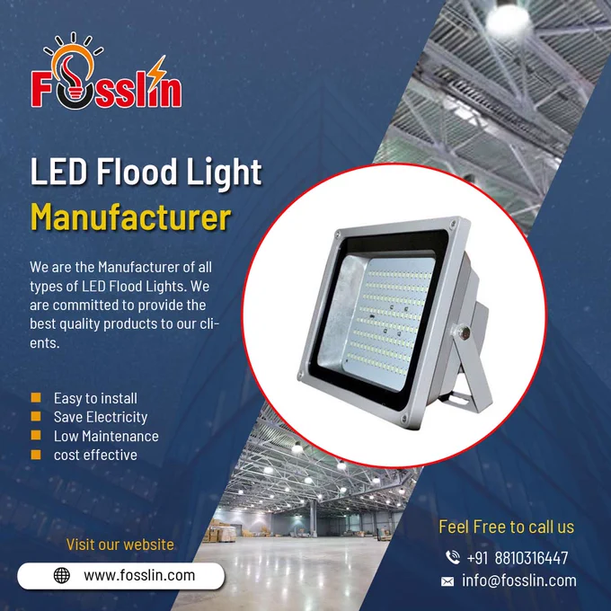 FSL LED Flood Lights are wide-angle lights. These Lights are designed to be covered a large areas. We are the Manufacturer of all types of LED Flood Lights. We are committed to provide the best quality products to our clients.