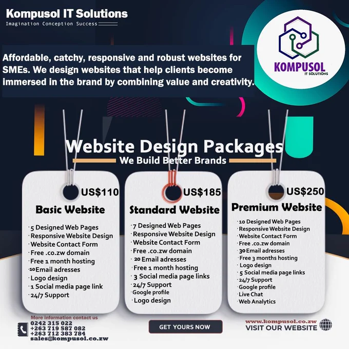 Web Designing at Affordable Rates. We have the perfect solution for you.