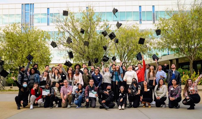 Fall graduation for 3rd Fika Academy class at California Endowment.