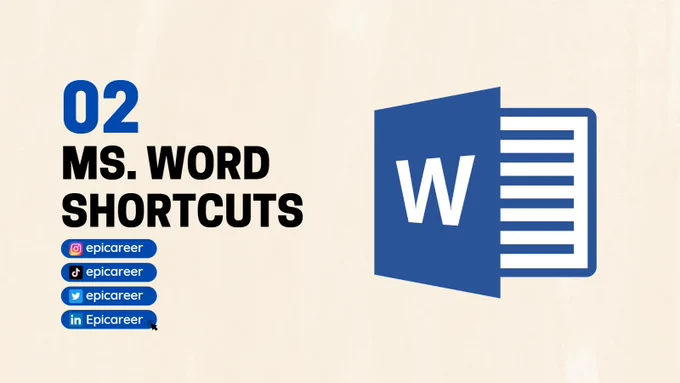 Ms. Word Shortcuts