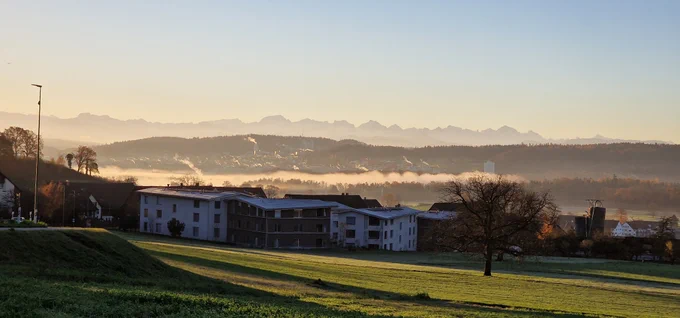 Autumn Morning near Regensdorf